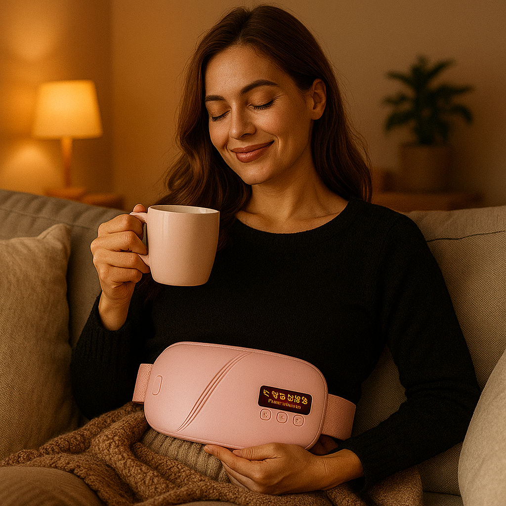 🔥 CosyTherm™ – La ceinture chauffante intelligente qui soulage instantanément les douleurs et le froid